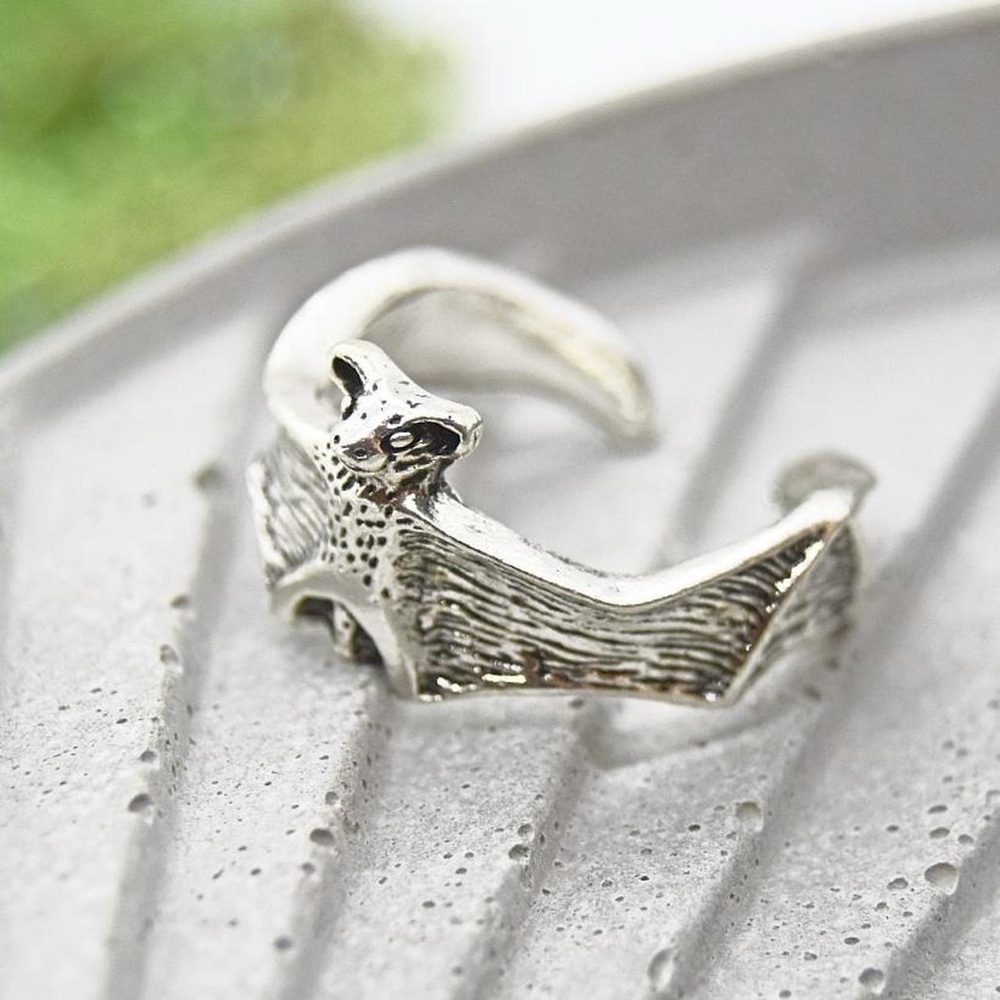 Gothic Bat Ring - Picture 2 of 5
